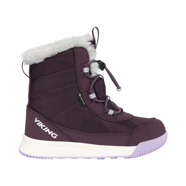 Viking Aery Kids Winter Shoes Purple Gore-Tex Speedlace - vintersko Lilla - Viking