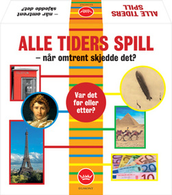 Alle tiders spill - Når omtrent skjedde det? Alle tiders spill - Brettspel