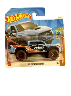 Hot Wheels '20 Toyota Tacoma 4/10 Dirt blå - Hot Wheels