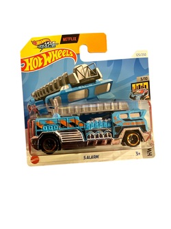 Hot Wheels 5 Alarm 3/10 Metro Blå - Hot Wheels