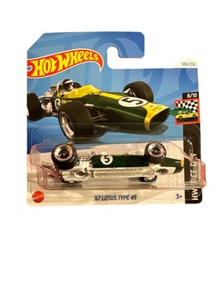 Hot Wheels '67 Lotus Type 49 8/10 Race Day Mørk grøn - Hot Wheels