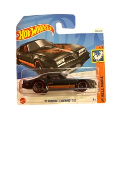 Hot Wheels 1:64 '77 Pontiac Firebird T/A 4/5 Muscle Mania Sort - Hot Wheels