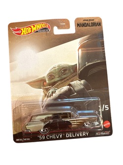 Hot Wheels premium 1:64 '59 Chevy Delivery Star Wars The Mandalorian 1/5 59 chevy delivery - Hot Wheels