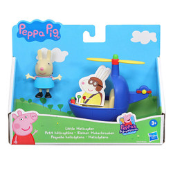 Peppa Gris - Figur og kjøretøy Blå Helikopter -  Peppa Gris 