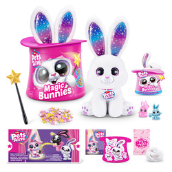 Pets Alive Magic Bunny - farge overraskelse  Hvit - Zuru