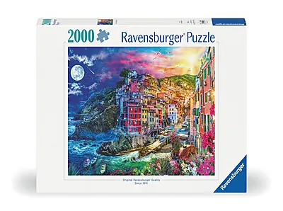 Ravensburger Puslespill 2000 Fargerike Cinque Terre 2000 biter - Ravensburger