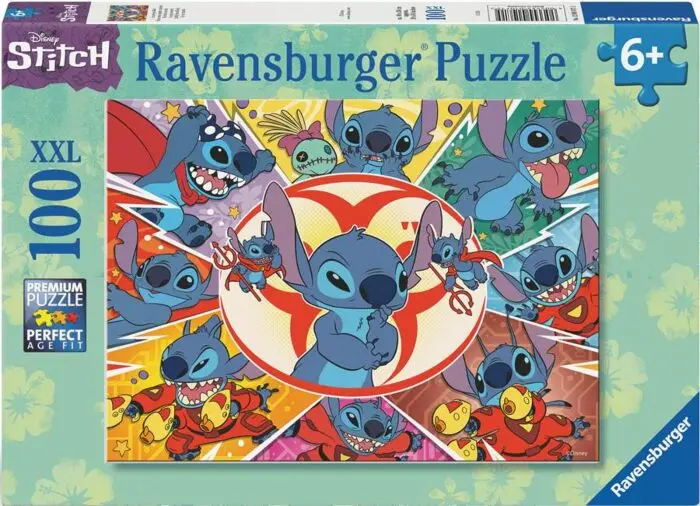 Ravensburger puslespill 100 brikker - Disney Stitch 100 brikker - Ravensburger