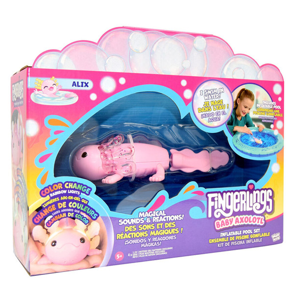 Fingerlings Axolotl Alix Akvarium Axolotl Alix Akvarium - Leiker