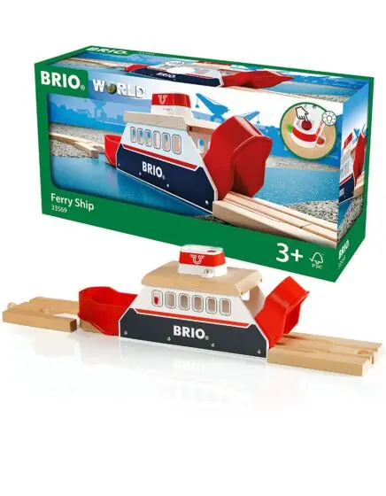 BRIO World Ferge med lys og lyd - 33569 33569 - Leiker