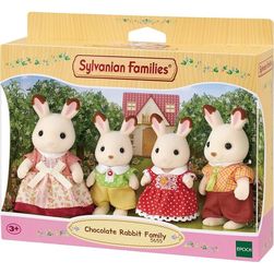 Sylvanian Families Figursett - Chocolate Rabbit Family (NY) rabbit family - Sylvanian families