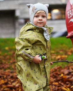 Førehandsbestilling! Kattnakken Regndress baby - forventa levert i februar Tre - Kattnakken