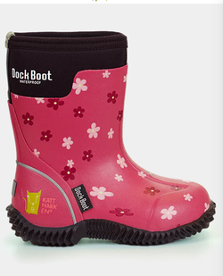 Dock Boot - Kattnakken Tolvmeterskogen Raudkløver - rosa - Dock Boot