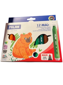 TUSJER MILAN MAXI TIP0,7MM 12PK 12 pk Maxi - Milan