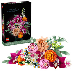 Lego 10342 Vakker bukett med rosa blomster 10342 - Lego for voksne