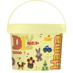 Hama Midi Beads 10.000 stk. Bucket Mix 00 Bøtte med 10.000 perler - hama