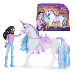 Unicorn Academy Doll & Unicorn - Layla & Glacier LAYLA & GLACIER - Leiker