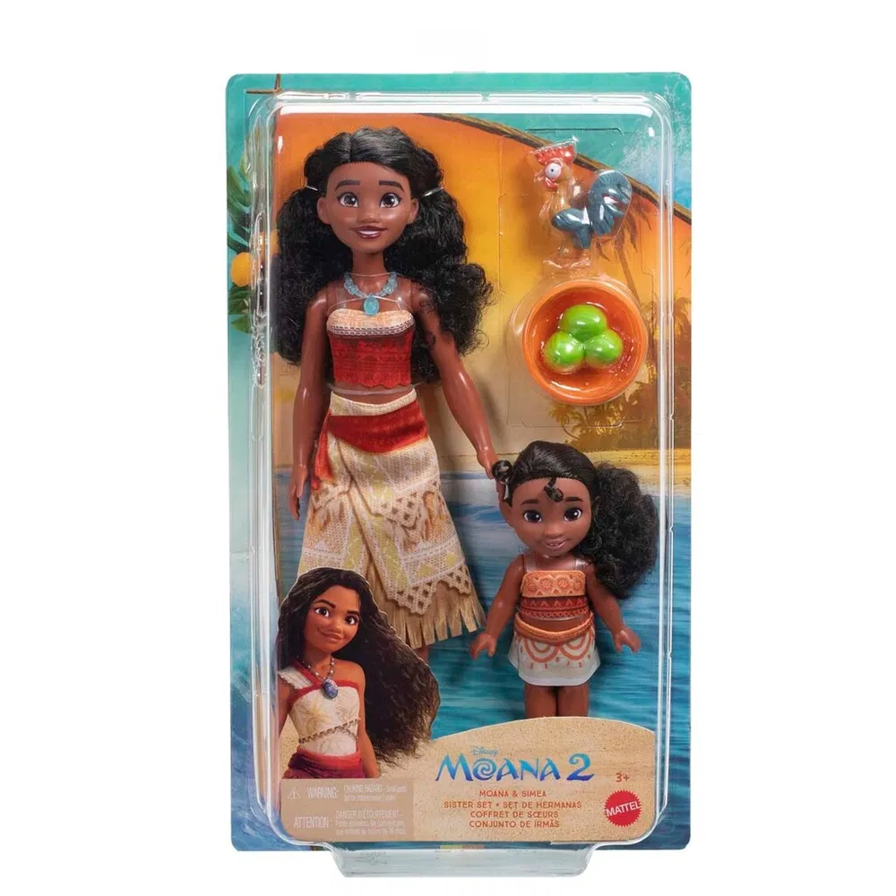 Disney Vaiana 2 Fashion Doll Vaiana & Simea Vaiana & Simea - Disney