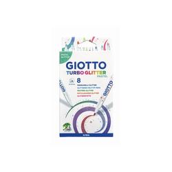 TUSJ GIOTTO TURBO GLITTER 8 PK PASTEL Pastel - Giotto