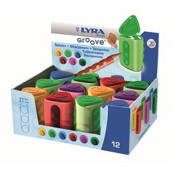 SCHOOL 2025 BLYANTSPISSER LYRA GROOVE DOBBEL Farge overraskelse - Lyra