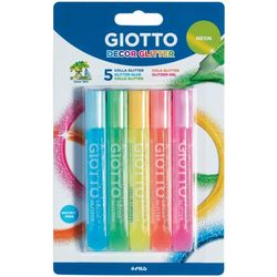 LIM GIOTTO GLITTERLIM NEON 5 ASS FARGER Neon - Giotto