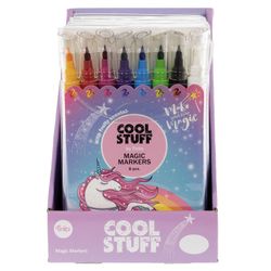 MAGIC MARKER UNICORN 8 STK TINKA COOL STUFF Unicorn - Tinka