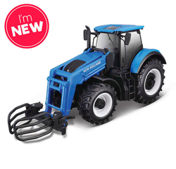 Burago 1:32 New Holland T7.315 Tractor With Front Loader New Holland - Burago