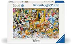 Ravensburger puslespill 5000 Disney Artistic Mickey 5000 biter - Ravensburger