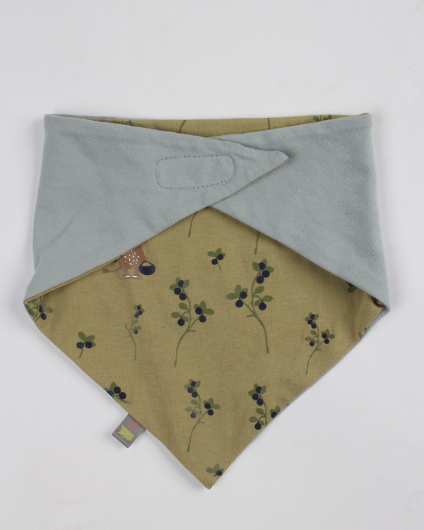 Kattnakken halstørkle vendbar Blå Blåbærtur - Salg