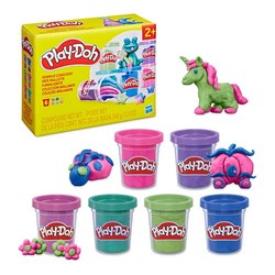 Play-Doh Glittrende lekeleire - 6 bokser play doh - PLAY-DOH