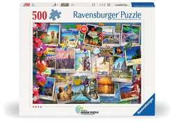 Ravensburger puslespill 500 World Travel Pinboard 500 biter - Ravensburger