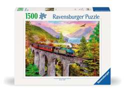 Ravensburger puslespill 1500 Autumn Viaduct 1500 biter - Ravensburger