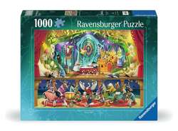 Ravensburger puslespill 1000 Snow white and the 7 gnomes 1000 biter - Ravensburger