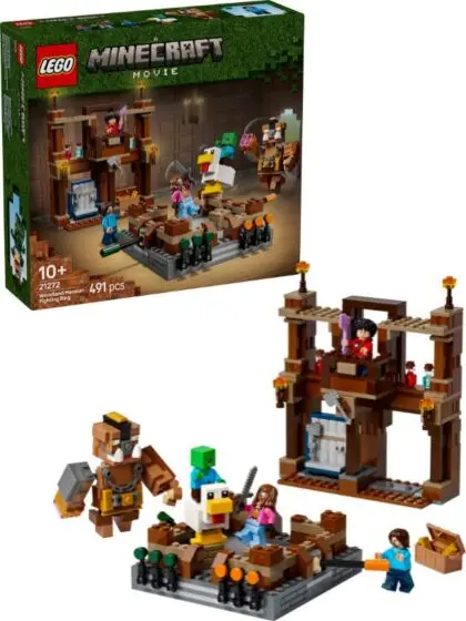 LEGO Minecraft 21272 Skogspalass med kamparena 21272 Skogspalass - Lego Minecraft