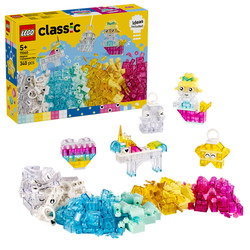 LEGO 11040 Magisk boks med gjennomsiktige klosser 11040 - Lego classic