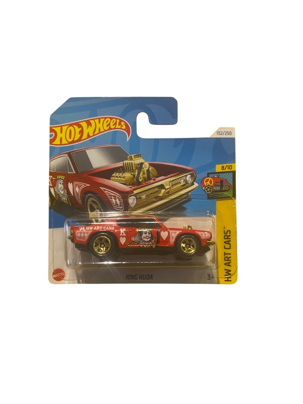 Hot Wheels 1:64 - King Kuda - HW ART CARS 8/10 King Kuda - Hot Wheels