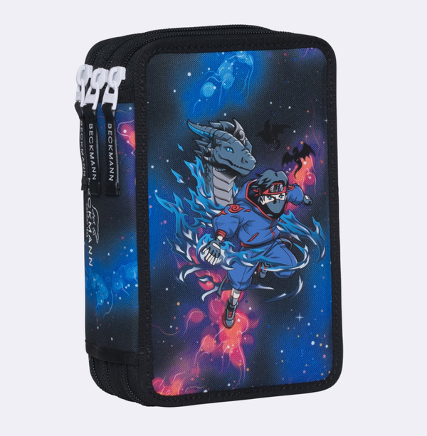 Beckmann Trelags pennal med innhold, Ninja Elements Ninja elements - Beckmann