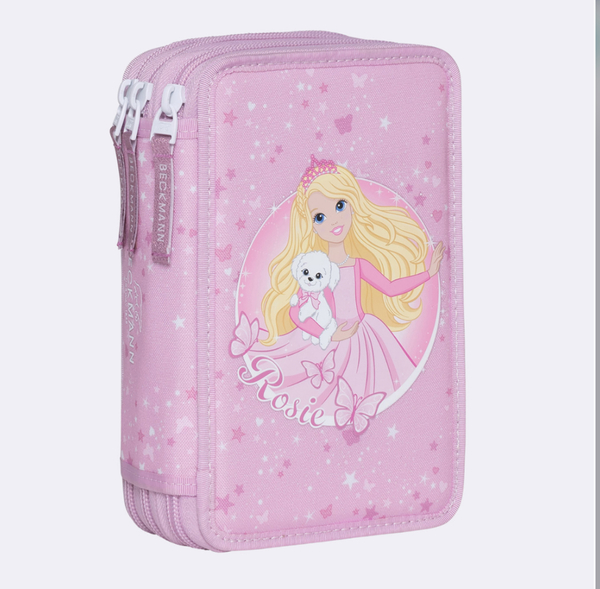 Beckmann Trelags pennal med innhold, Rosie Rosie - Beckmann