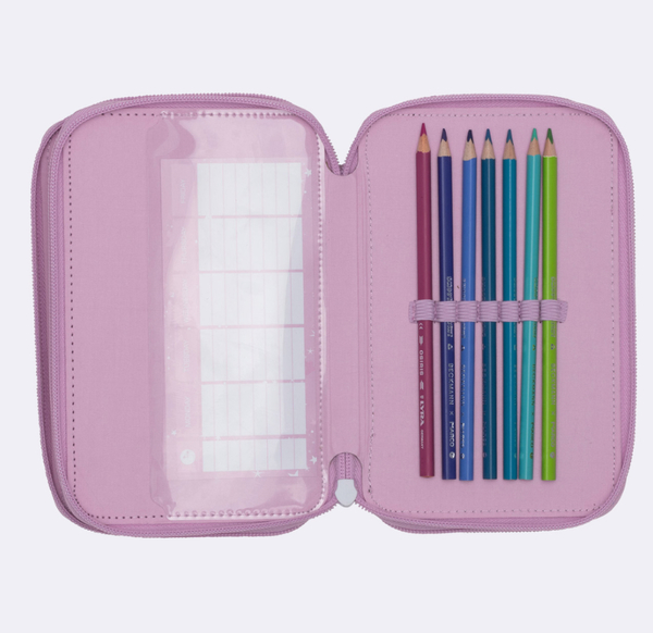 Beckmann Trelags pennal med innhold, Rosie Rosie - Beckmann