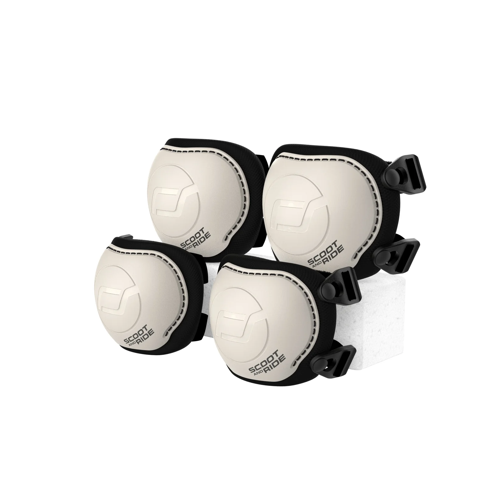 Scoot & Ride Beskyttelsessett S - ash Ash - Scoot & Ride