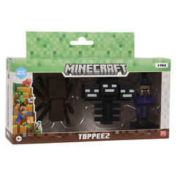Minecraft 3D Toppeez 3-pk Toppeez Type 6  - Minecraft