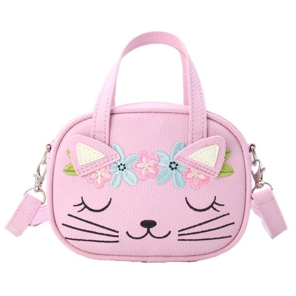 VESKE KATT ROSA M/HÅNDTAK TINKA PRETTY PURSE VESKE KATT ROSA - Tinka