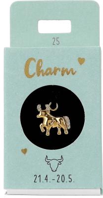 Express Yourself Anheng til øreringer (Nickel free tested) - Taurus Charm Taurus - Depesche