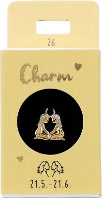 Express Yourself Anheng til øreringer (Nickel free tested) -  Gemini Charm Gemini - Depesche