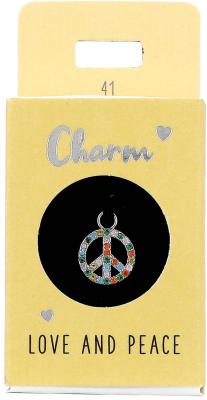 Express Yourself Anheng til øreringer (Nickel free tested) - Peace Charm Peace - Depesche