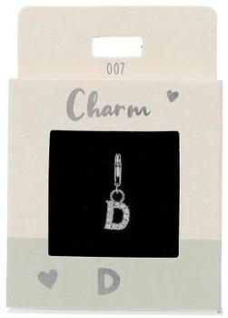 Express Yourself Anheng (Nickel free tested) - Silver D Charm Silver D - Depesche