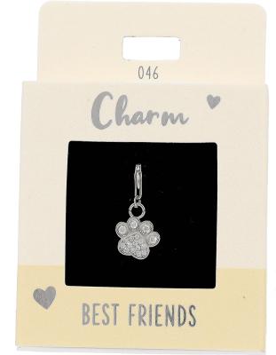 Express Yourself Anheng (Nickel free tested) - Silver best friends Paw Silver best friends Paw - Depesche