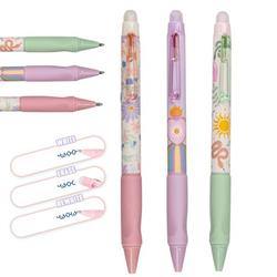 pen med visk og soft grip Lilla - Hobby
