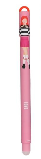 Pen med visk rosa (love) - Hobby