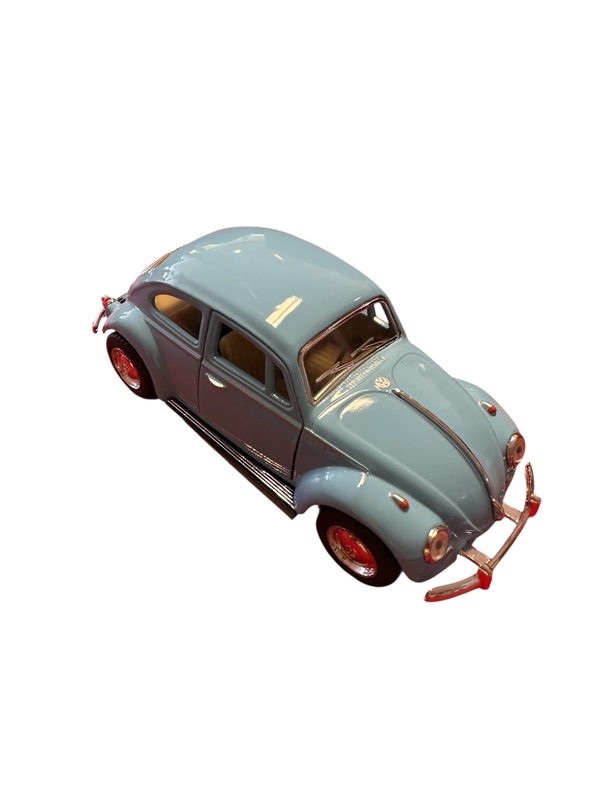 Volkswagen boble med pull back Blå - Leiker