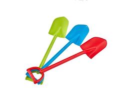 SPADE I SOLID PLAST ASS. FARGER (50CM) grønn - Uteleiker
